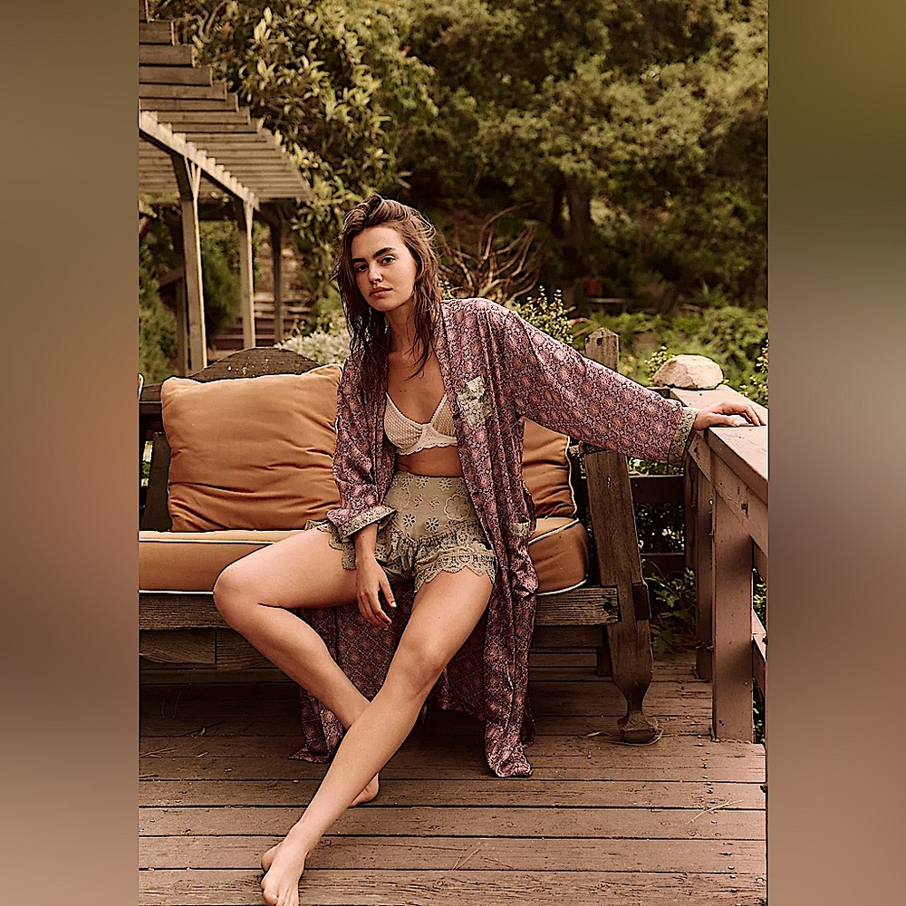 Free People Oasis House Robe NWT - Picture 8 of 14